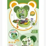 Zestaw Zabawki Supermarket 24 pcs DIY 2w1