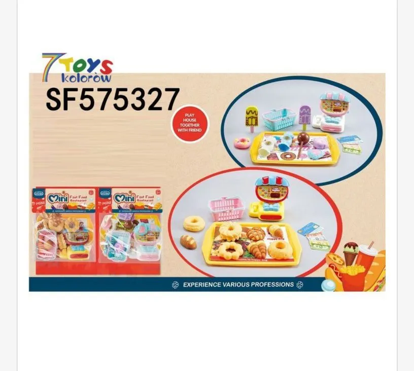 Zabawka Kasa Fiskalna Fast Food SF575327