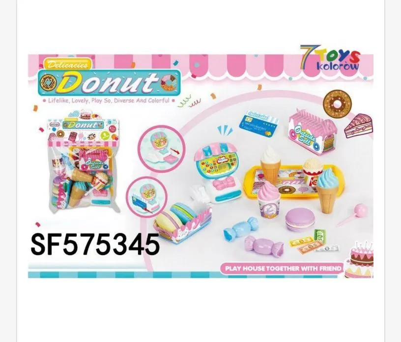 Zestaw Zabawki Donut SF57534