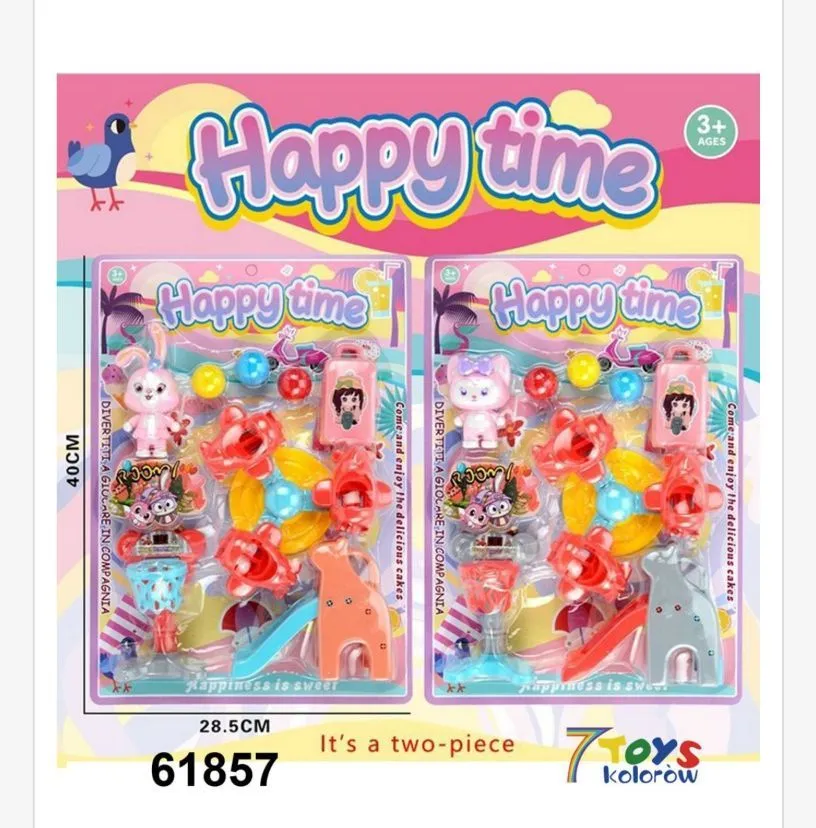 Zestaw zabawek Happy Time 2 szt. 3+ 28,5 cm