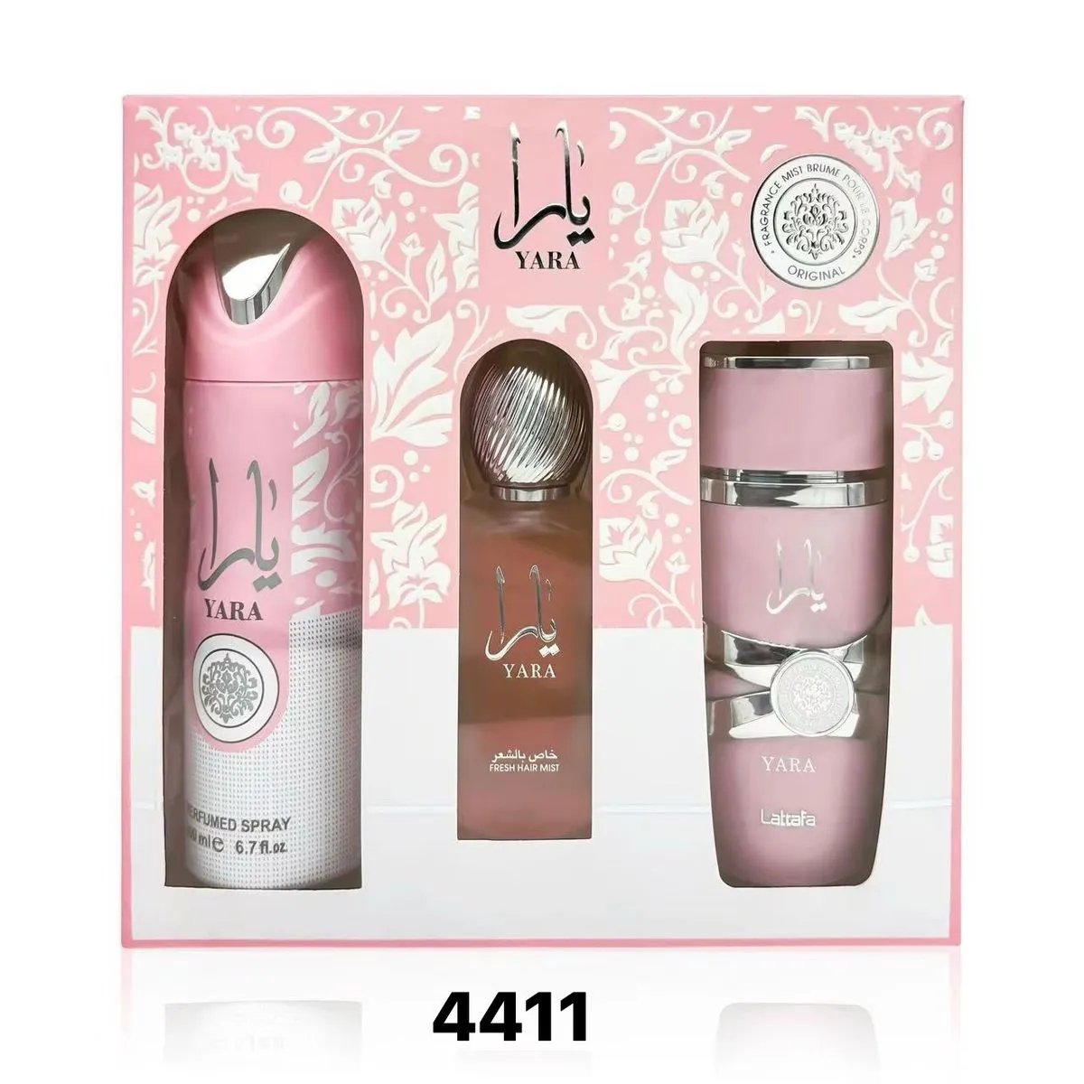 Zestaw Perfum Yara 44411 - 3 szt w pudełku