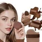 Zestaw Coffee Profesjonalne Gąbki do makijażu 6PCS