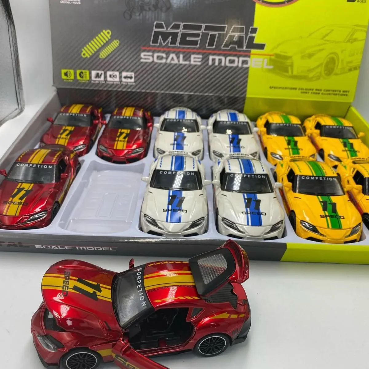Zabawka Metal Scale Model Samochód Toyota Supra 1:32