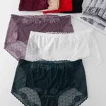Majtki damskie Finella rozmiar 4XL, zestaw wielokolorowy