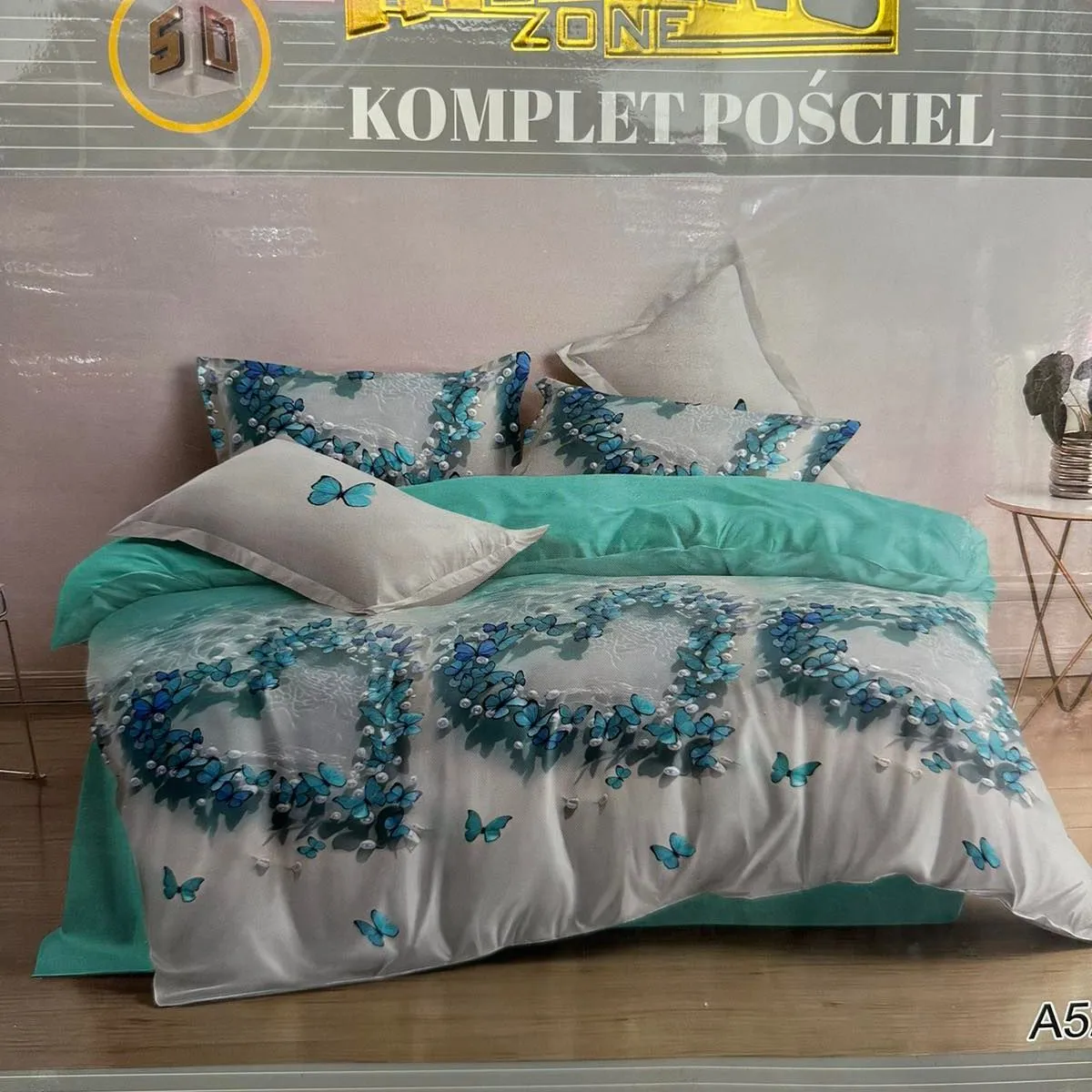 Komplet Pościel 3cz Milano 160/200 100% Niefarbujące