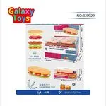 Zabawka Mini Hamburger 7-warstwowy NO:33099