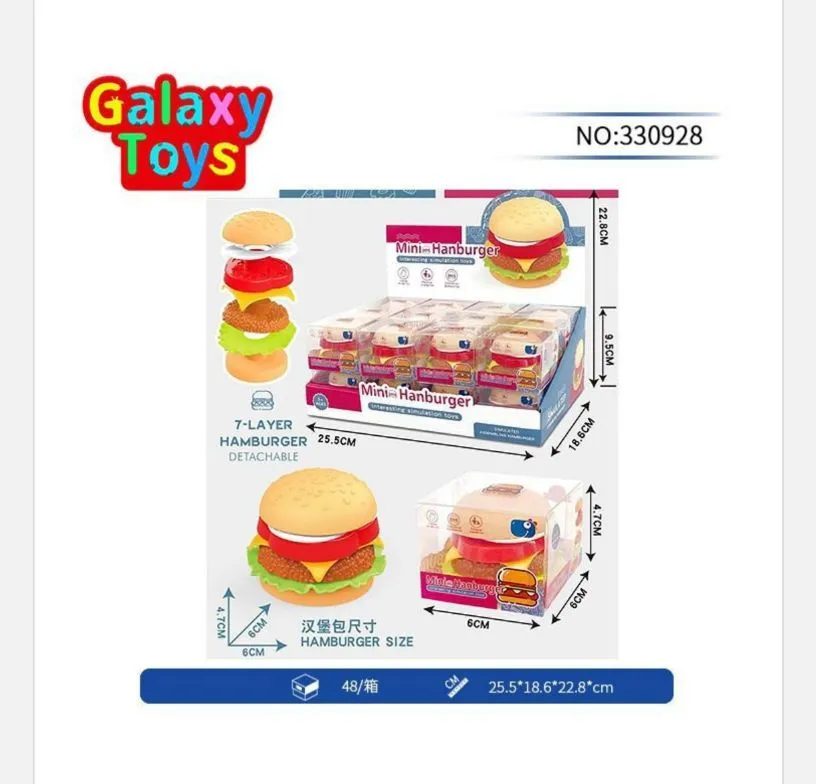 Mini Zabawka Hamburger Galaxy Toys NO.330928