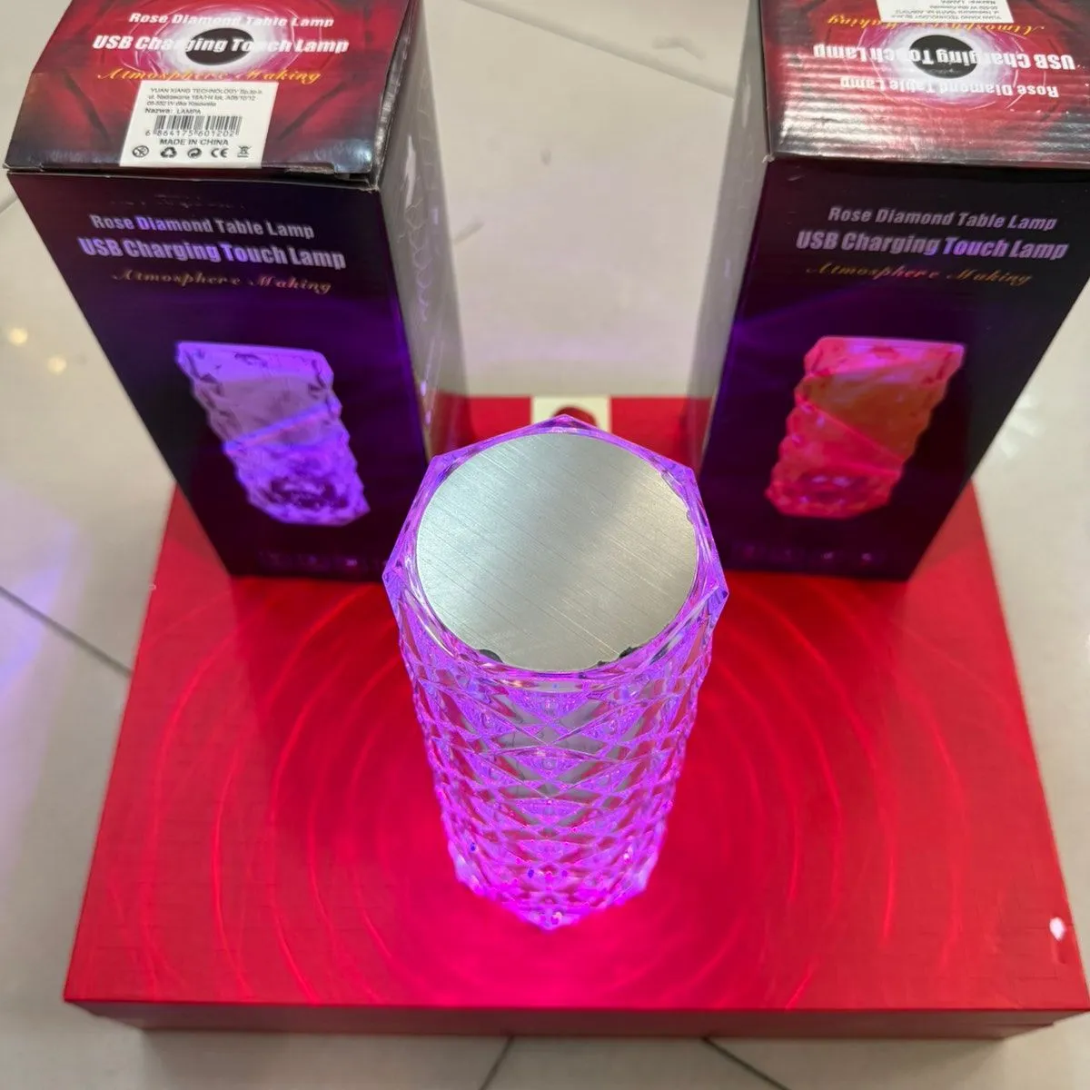 Lampka nocna USB Diamond Touch Lamp