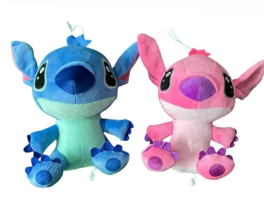 Maskotka Pluszowa Stitch Niebieska i Różowa