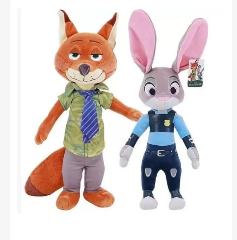 Maskotka Pluszowa Zootopia Nick i Judy 40cm