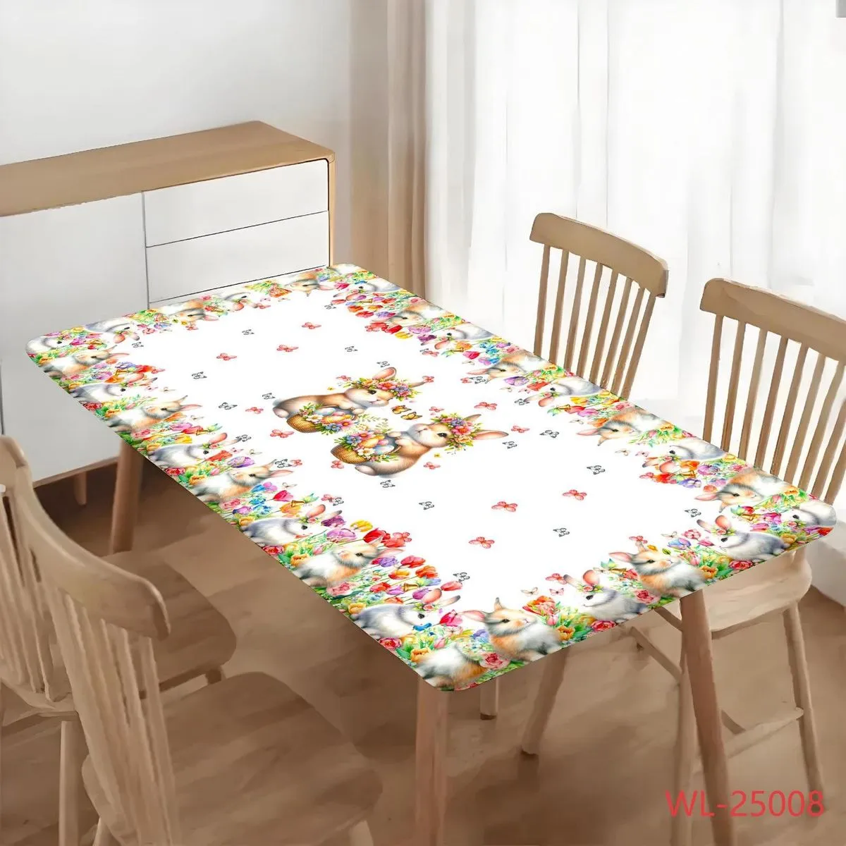 Bieżnik Wielkanocny 60/120 z motywem królików