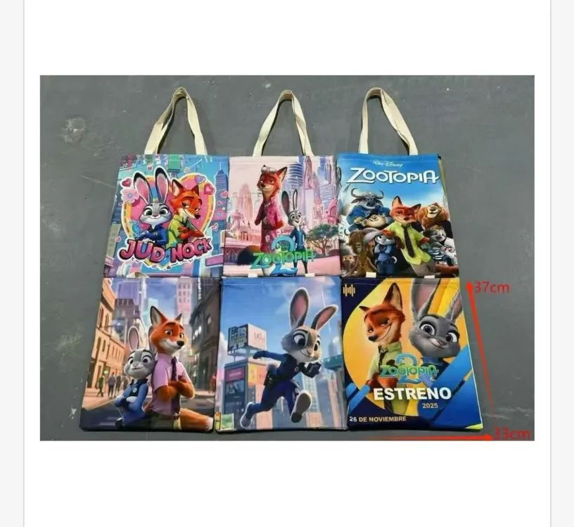 Torebka Zootopia Judy Hopps Nick Fox 38x27 cm