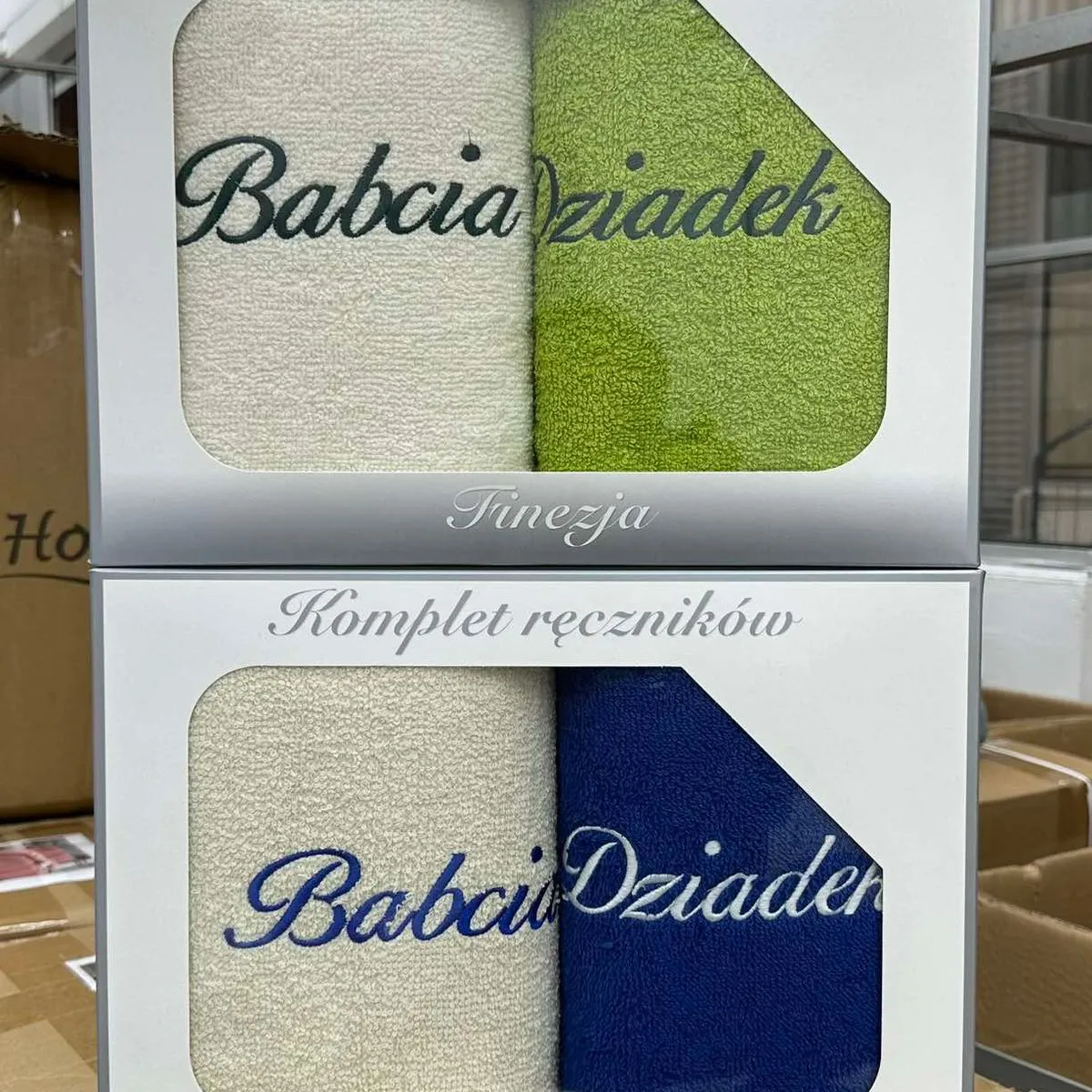 Zestaw Ręczniki Babcia & Dziadek 2PCS 50/100