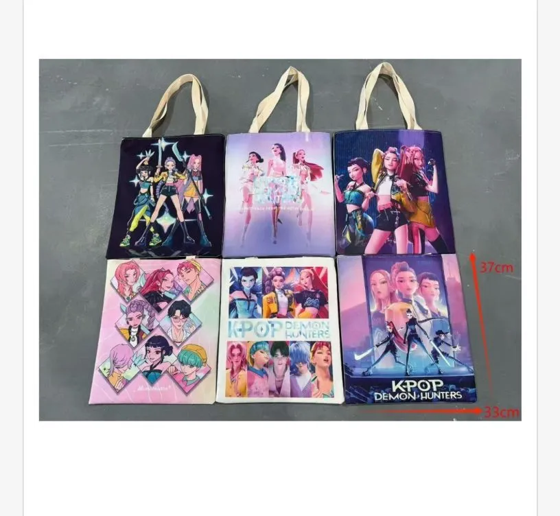 Mini Torebki Kpop Demon Hunters 37x33cm