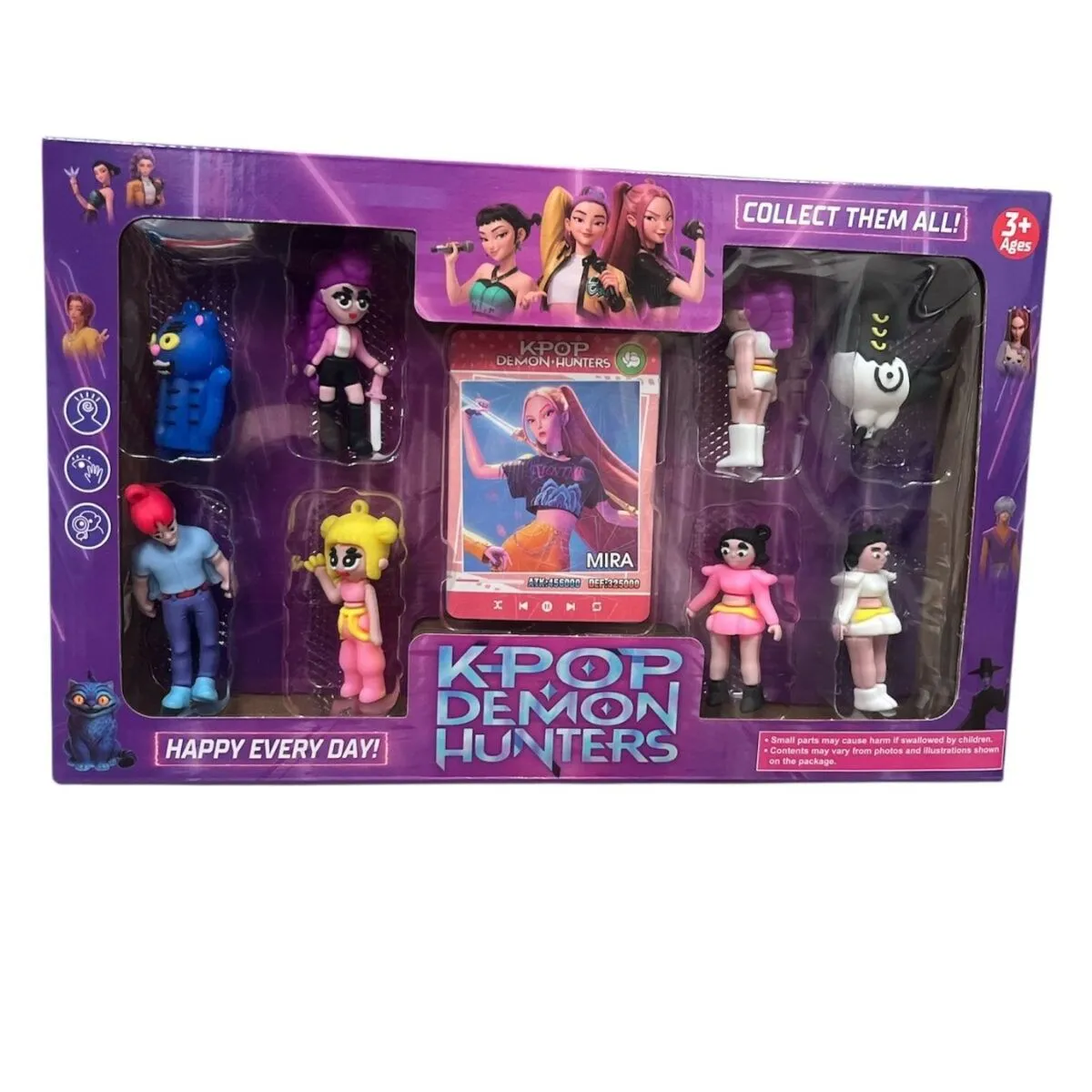 Zestaw figurek Kpop Happy Every Day Hunters 3+