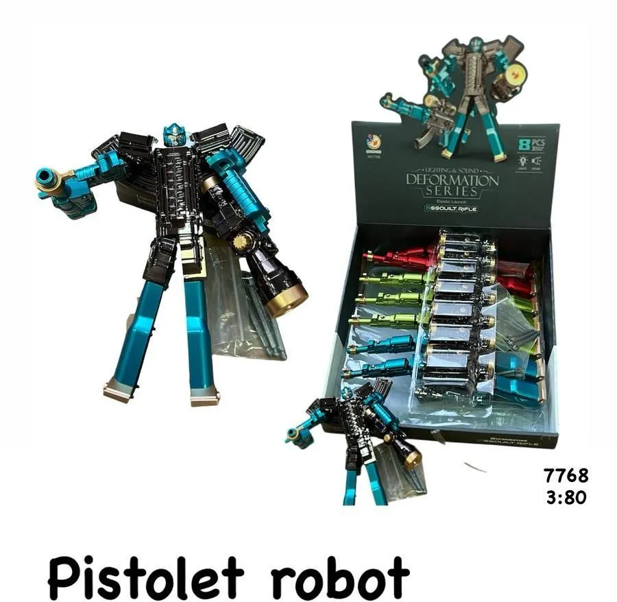 Zabawki Pistolety Robot Deformation Series