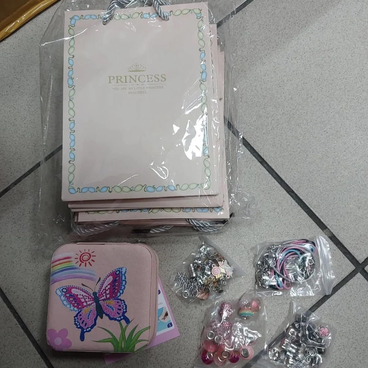 Zestaw Biżuterii dla Dzieci Princess z Etui