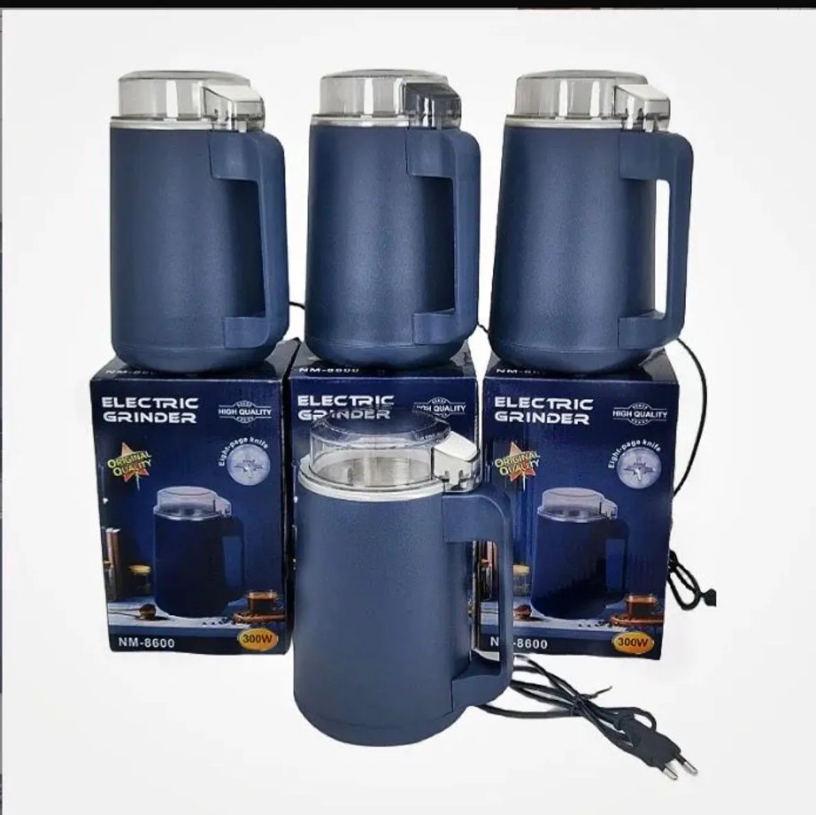 Elektryczny młynek do rozdrabniania NM-600 100W granatowy