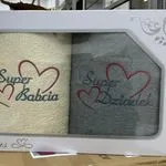 Ręczniki Super Babcia & Dziadek 2PCS 70/140