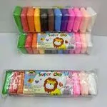 Plastelina Super Clay 12 kolorów 240pc dla dzieci