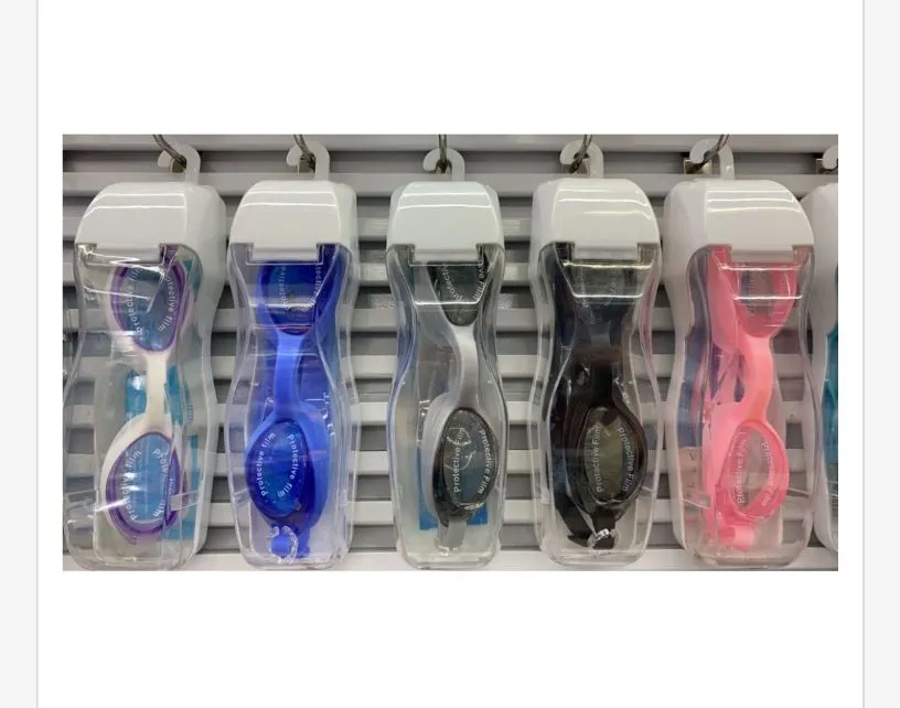 Okulary pływackie w 5 kolorach, opak. 12 szt