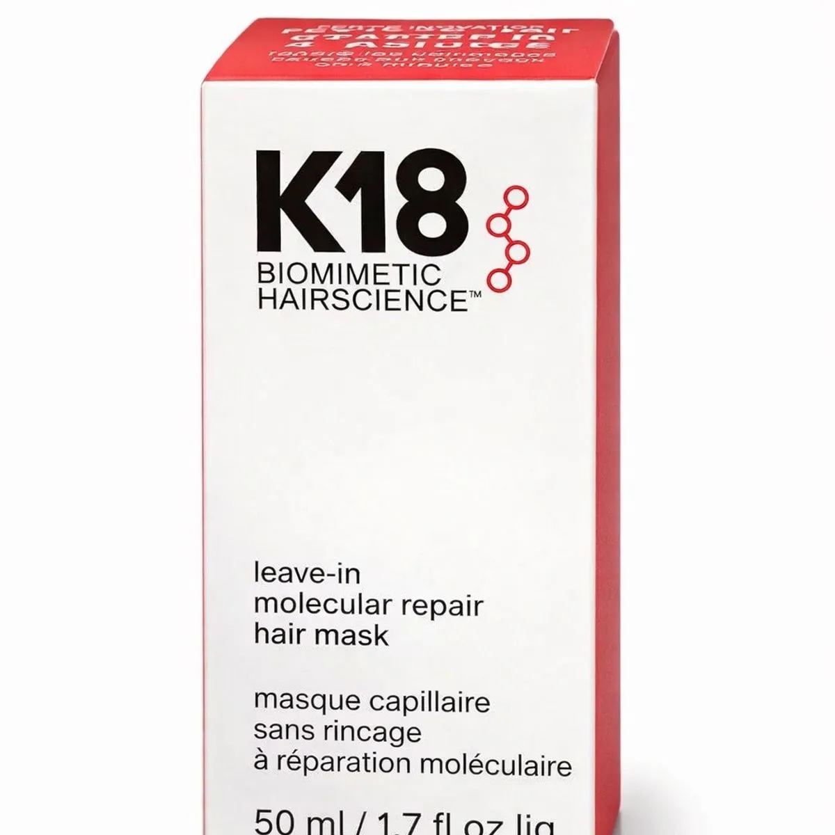 K18 Biomimetic Hair Science Leave-in Molecular Repair Hair Mask 50 ml