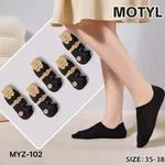 Skarpetki damskie czarne MOTHOTYL rozmiar 35-38 MZY-102