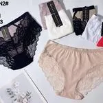 Majtki damskie koronkowe L-XXL No.281-N2, 24 szt