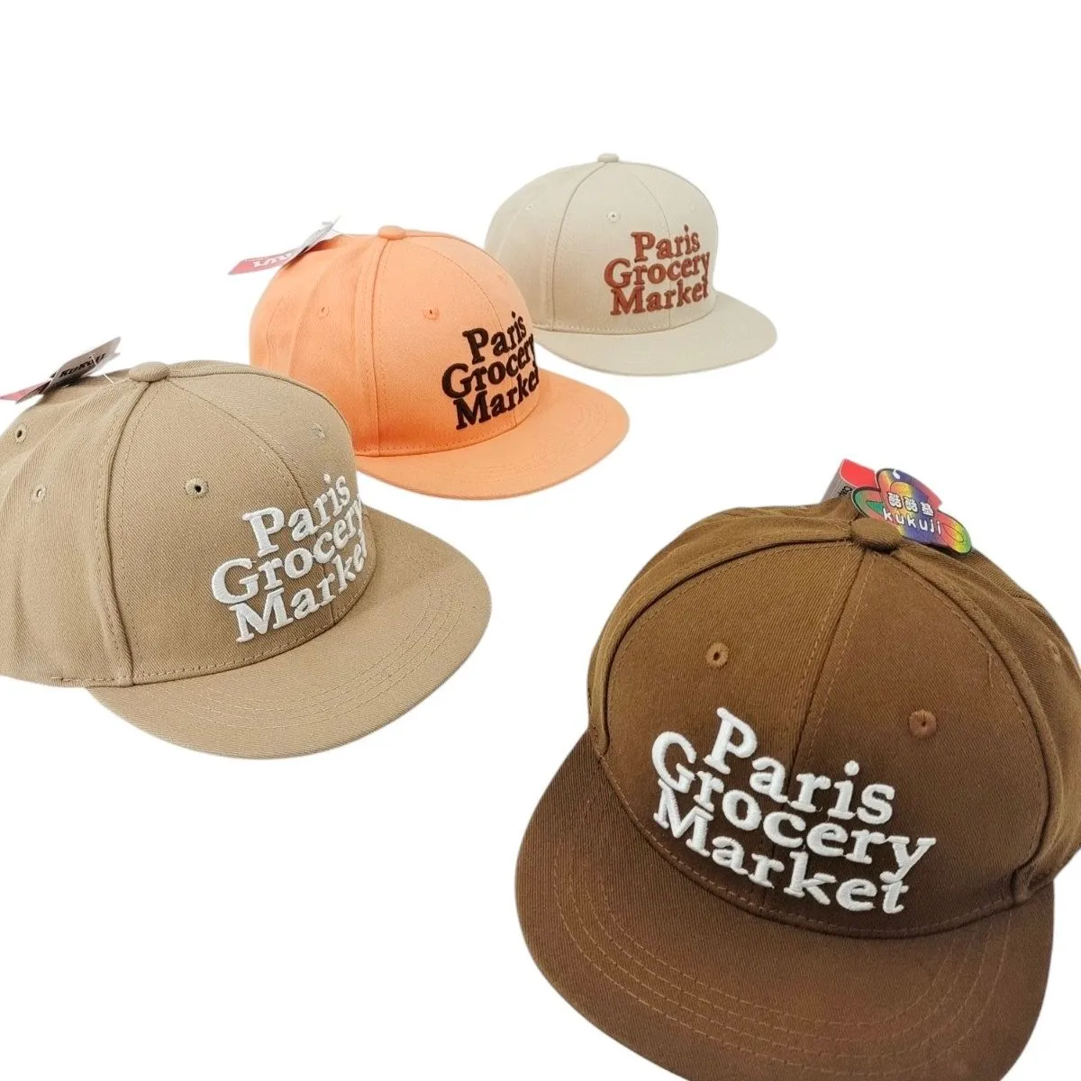 Czapka snapback Paris Grocery Market dla dzieci
