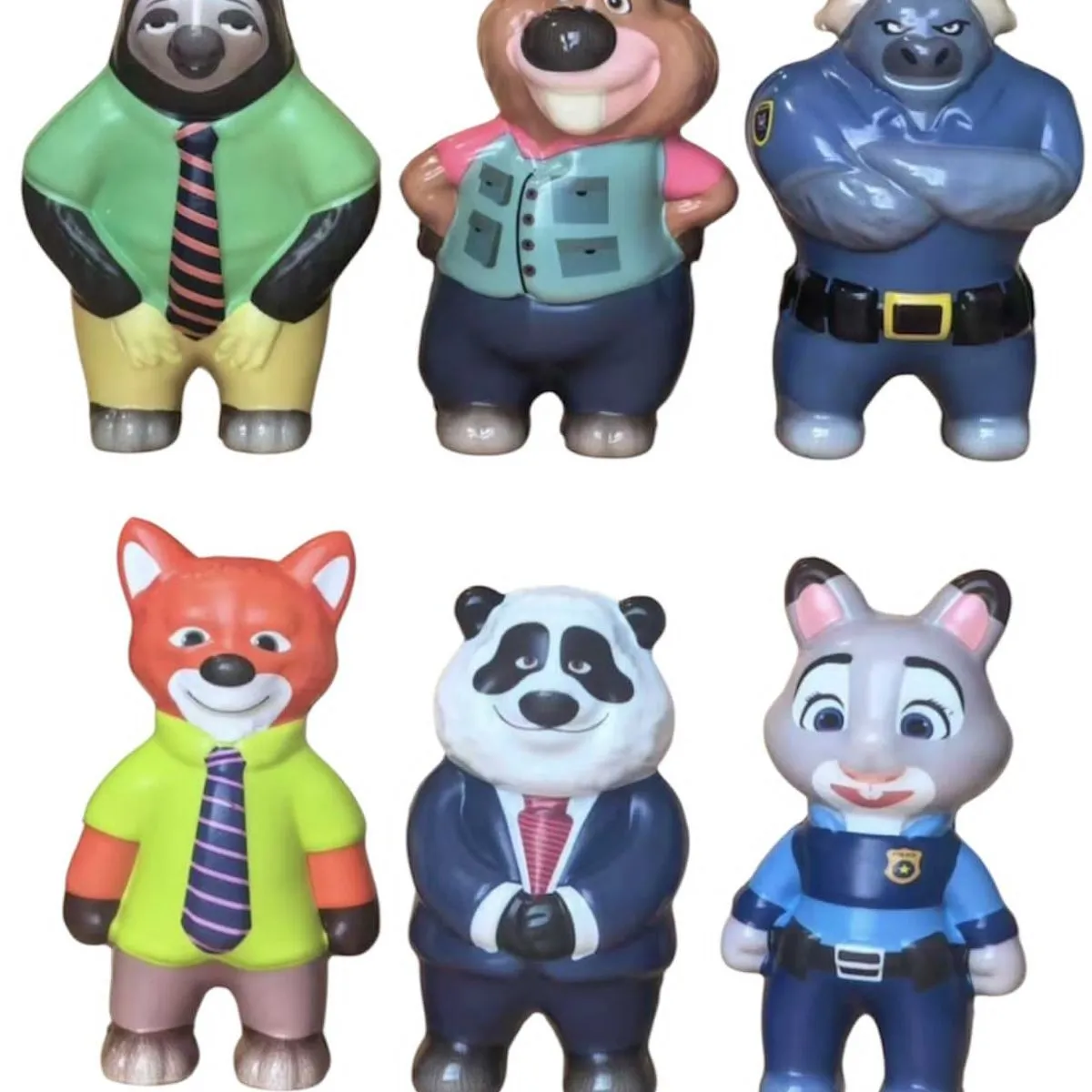 Gniotki Squeeze Zootopia 12cm 6 szt