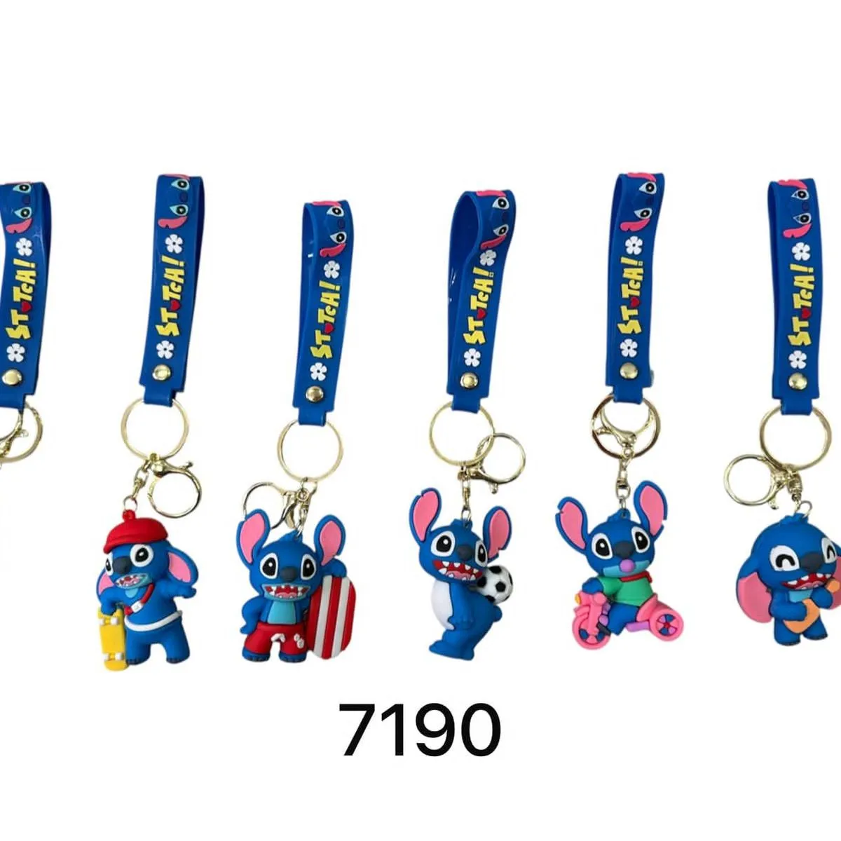 Brelok Zabawkowy Stitch Lilo & Stitch 6 wzorów