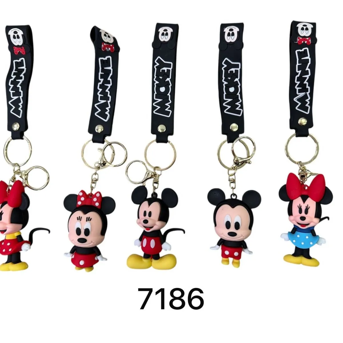 Brelok do kluczy Mickey i Minnie Mouse 7186