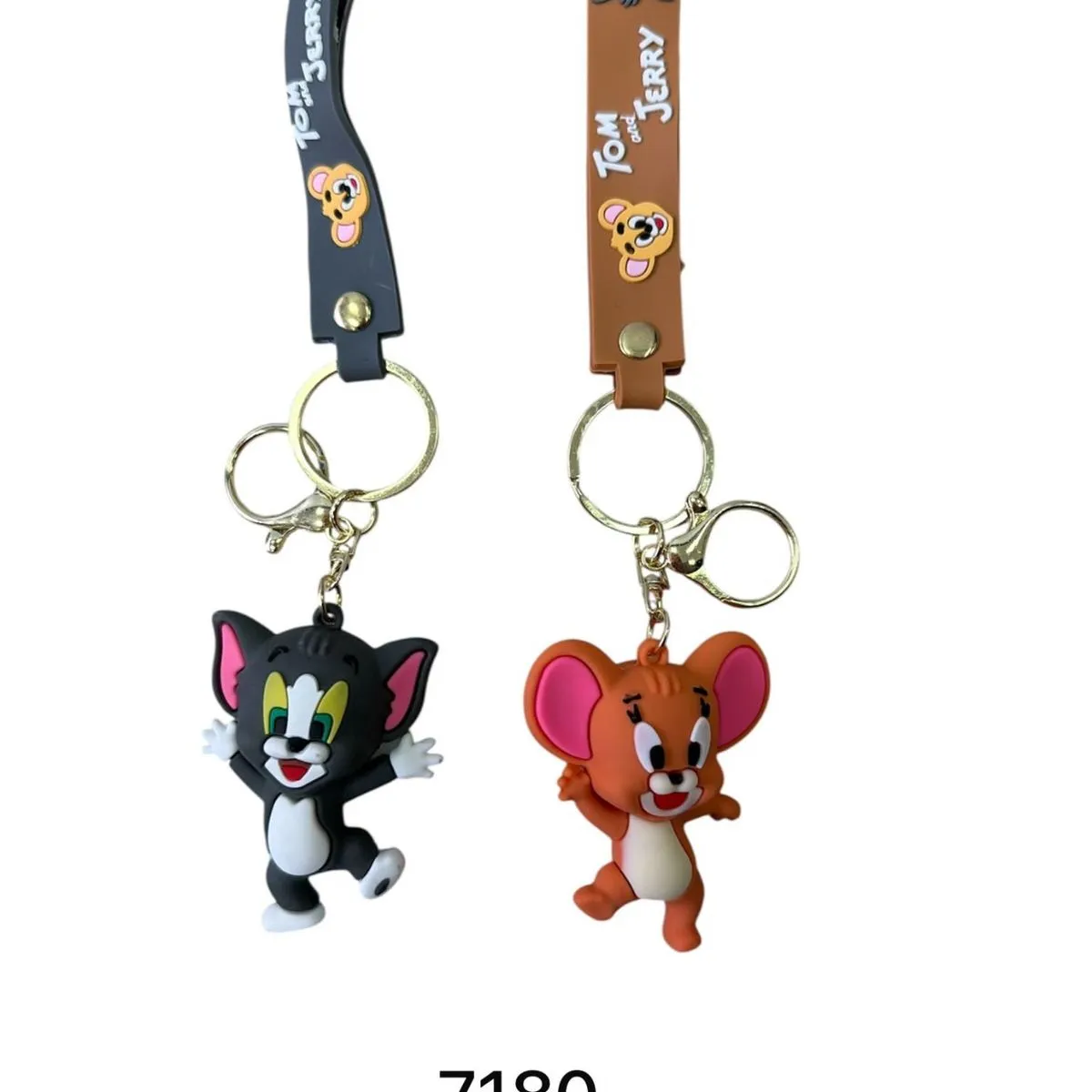 Brelok Tom i Jerry czarny i brązowy 7180