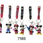 Breloki do kluczy z figurkami Myszki Minnie i Myszka Mickey 7185