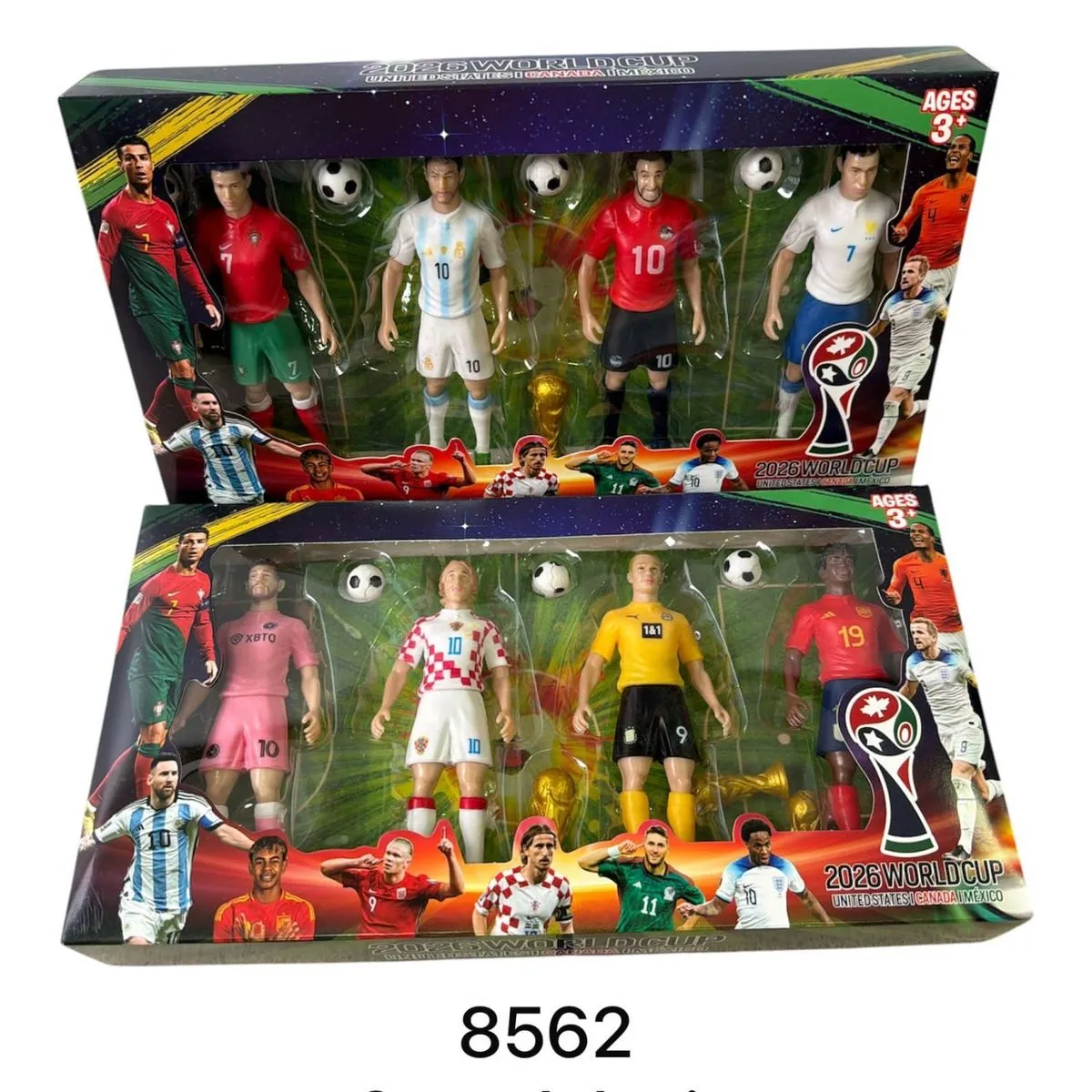 Zestaw figurek piłkarzy FIFA World Cup 2 model mix