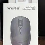 Myszka bezprzewodowa Weibo RF-6400 2.4GHz szara