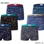 Bokserki męskie Hello on me+ wzór okulary pinguiny M L XL NO:F160