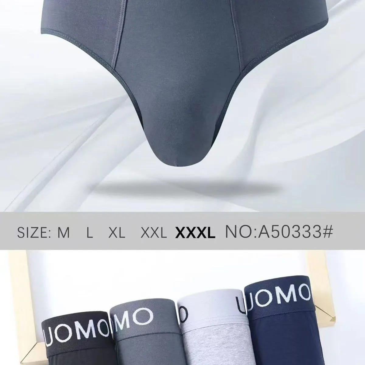 Bokserki męskie UOMOM Premium Cotton S-M-L-XL-XXL NO:A5033
