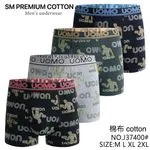 Bokserki męskie UOMO PREMIUM COTTON S-M-L-XL NO.J37400