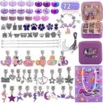 Zestaw Biżuterii DIY dla Dzieci 72PCS Szkatułka Mis-Kittens