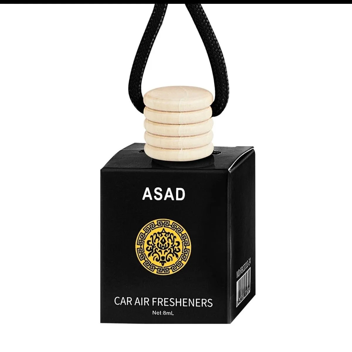 Zapachy Samochodowe ASAD 8ml z Drewnianym Korkiem - 24 szt.