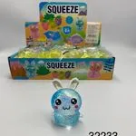 Zabawki Squeeze Toys Gniotki Brokatowe Zwierzątka 24 szt.