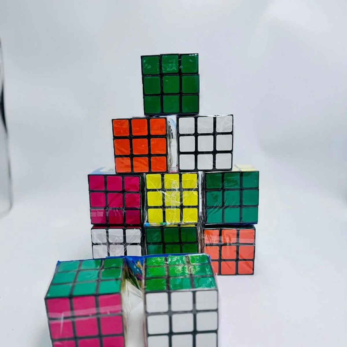 Zabawka Kostka Rubika Mini 3x3 Kolorowa - Zestaw 24 szt