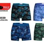 Bokserki męskie ManTeGz NO.8520 M/L/XL/XXL/3XL 4 szt