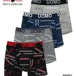 Bokserki męskie UOMO 4 szt M-L-XL-XXL-3XL