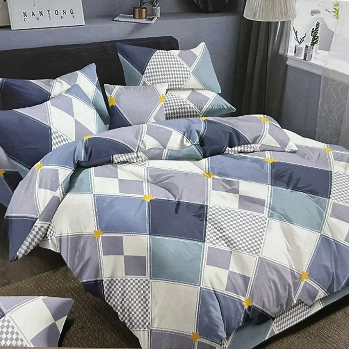 Komplet Pościel MILANO 5D Satyna Bawełna 4 CZ 160/200