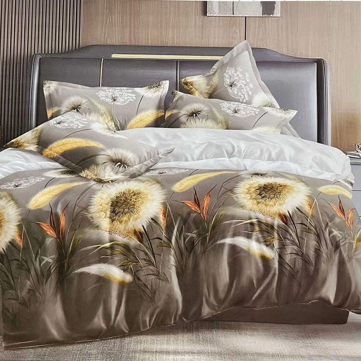 Komplet Pościel MILANO 5D Satyna Bawełna 4 CZ 160/200