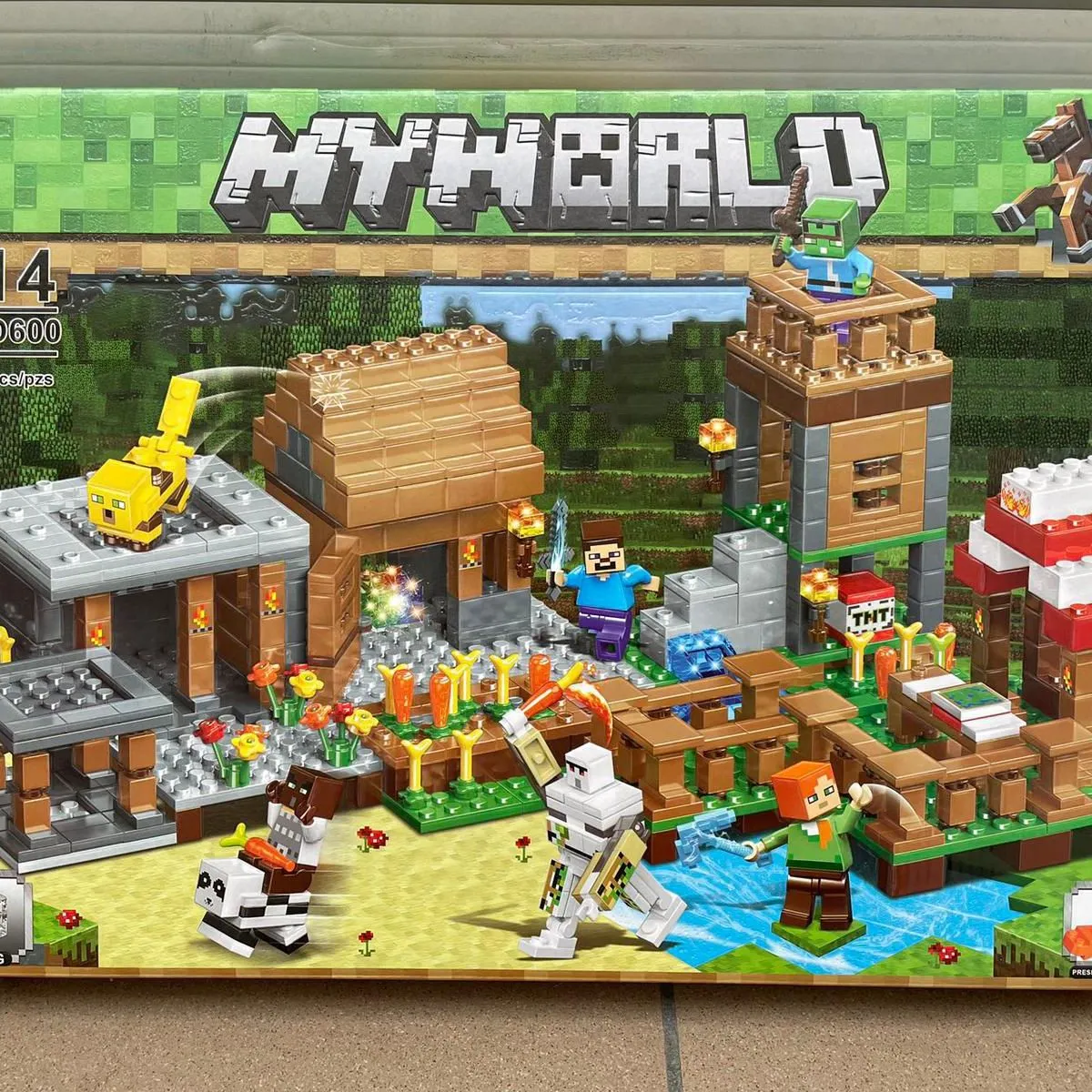 Zestaw klocków My World 863+ PCS 6-14 lat