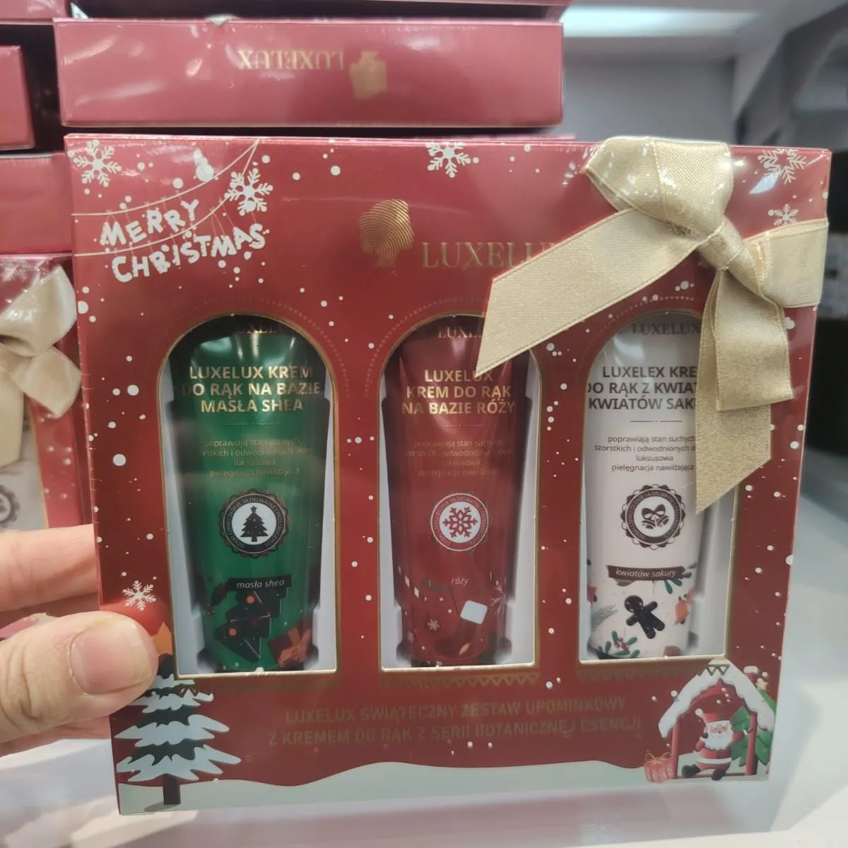 Zestaw Prezent Świąteczny Luxe Żele pod Prysznic 3x100ml
