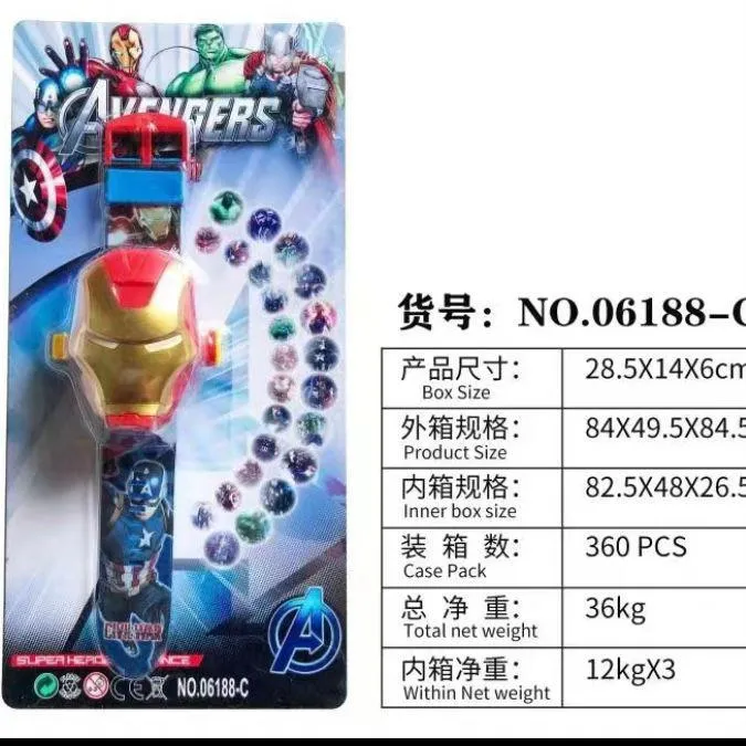 Zegarek dla dzieci Avengers Iron Man NO.06188-C